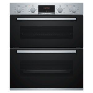 Bosch NBS533BS0B Series 4 Built Under Double Oven - STAINLESS STEEL