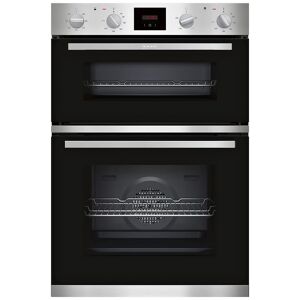 Neff U1GCC0AN0B N30 CircoTherm Built In Double Oven - STAINLESS STEEL