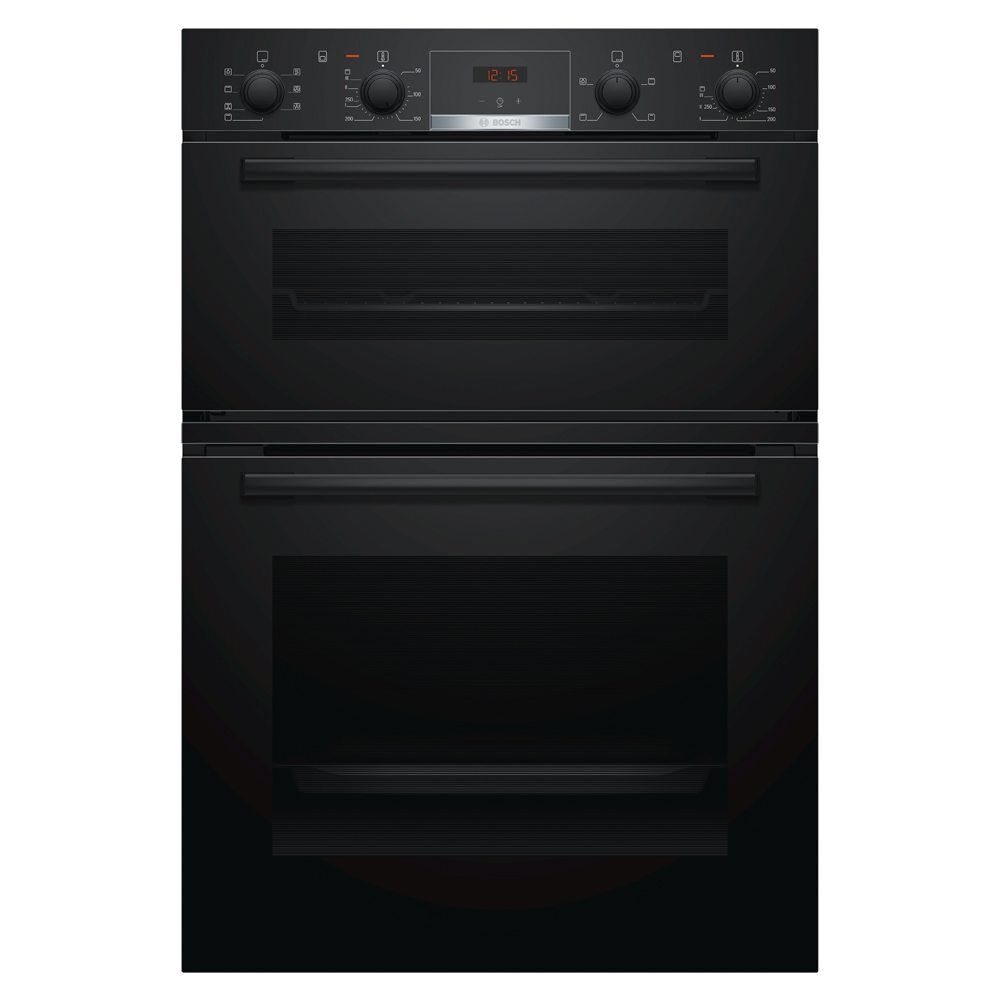 Bosch MBS533BB0B Built In Series 4 Double Oven - BLACK