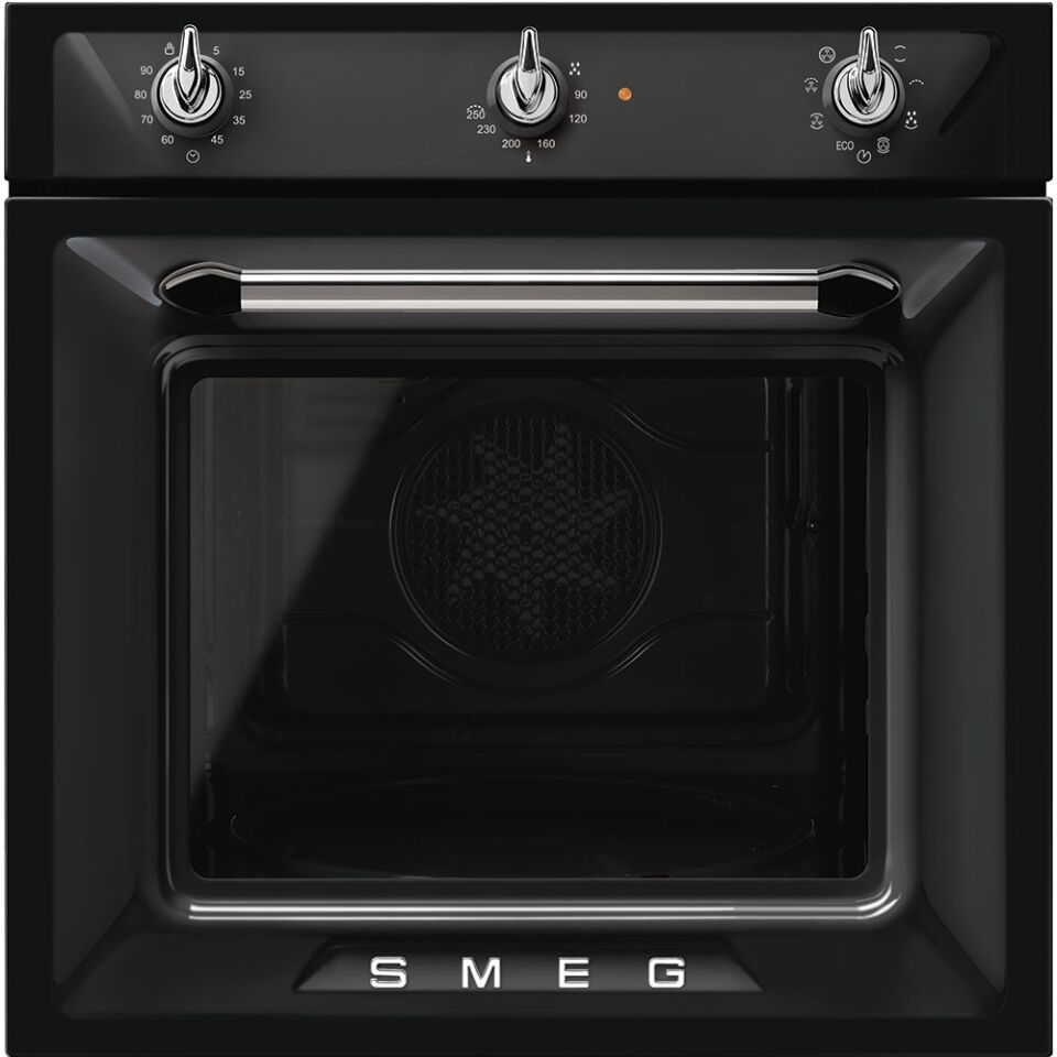 Smeg SF6905N1 Victoria Multifunction Single Oven - BLACK