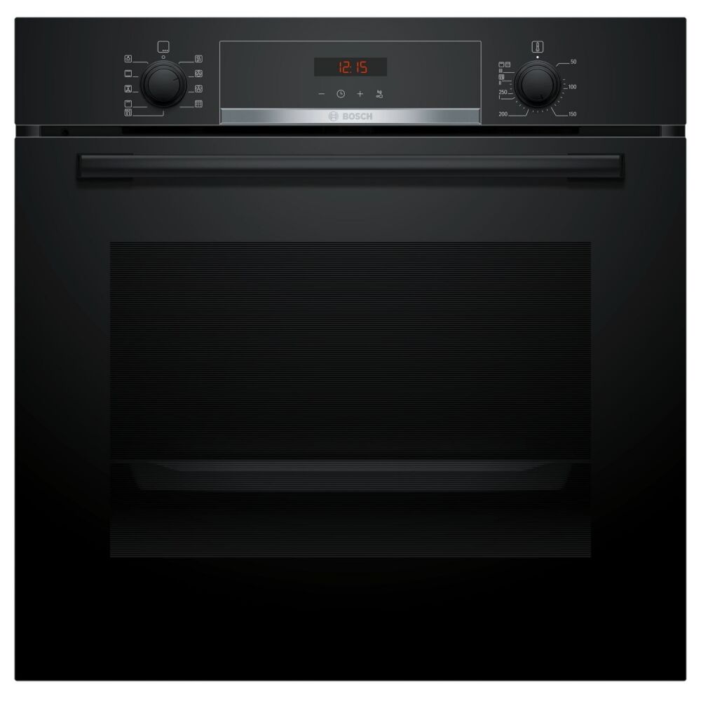 Bosch HBS573BB0B Series 4 Pyrolytic Multifunction Single Oven - BLACK