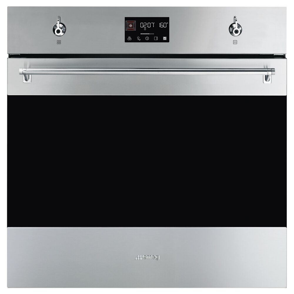 Smeg SOP6302TX Classic Pyrolytic Multifunction Single Oven - STAINLESS STEEL
