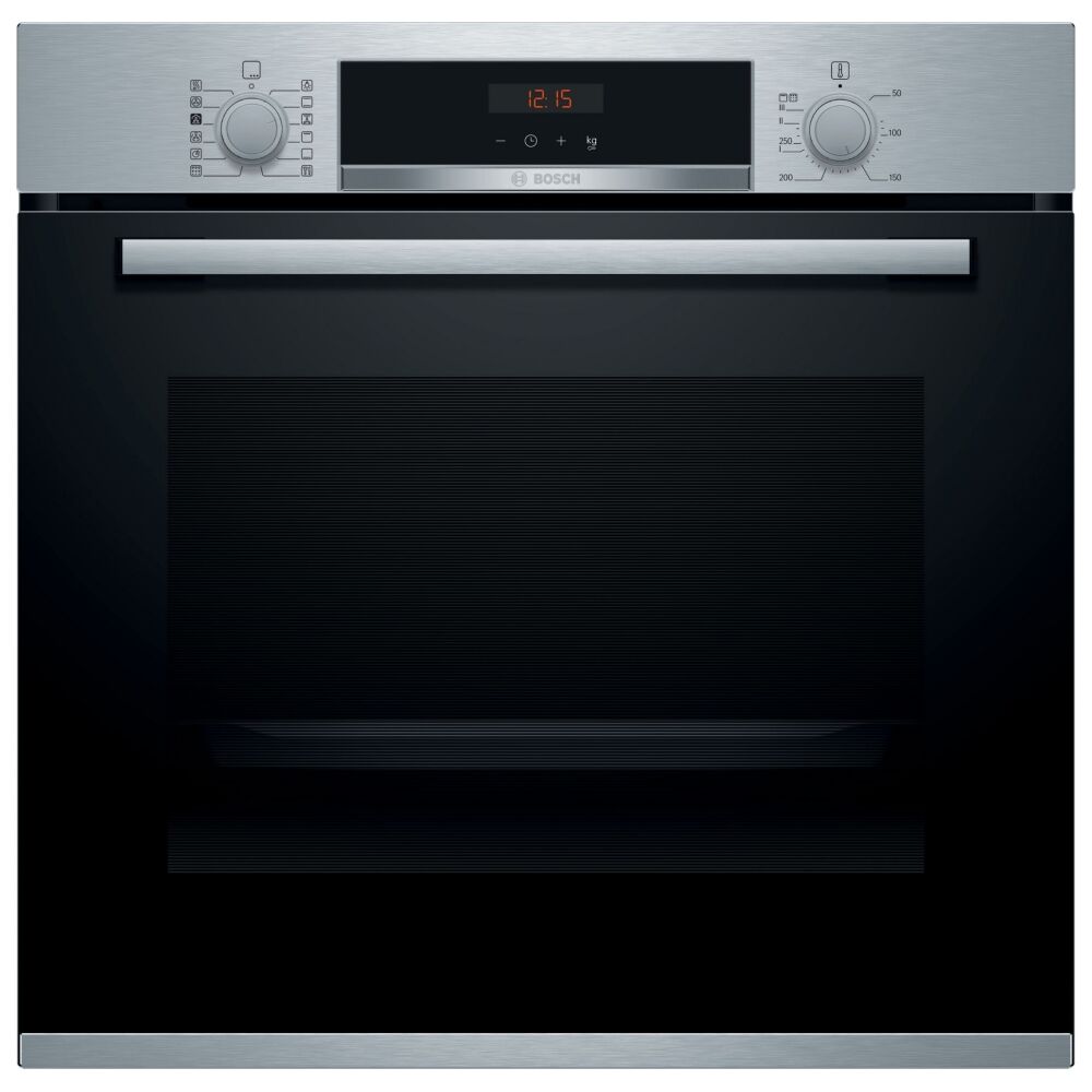 Bosch HRS574BS0B Series 4 Pyrolytic Multifunction Single Oven - STAINLESS STEEL