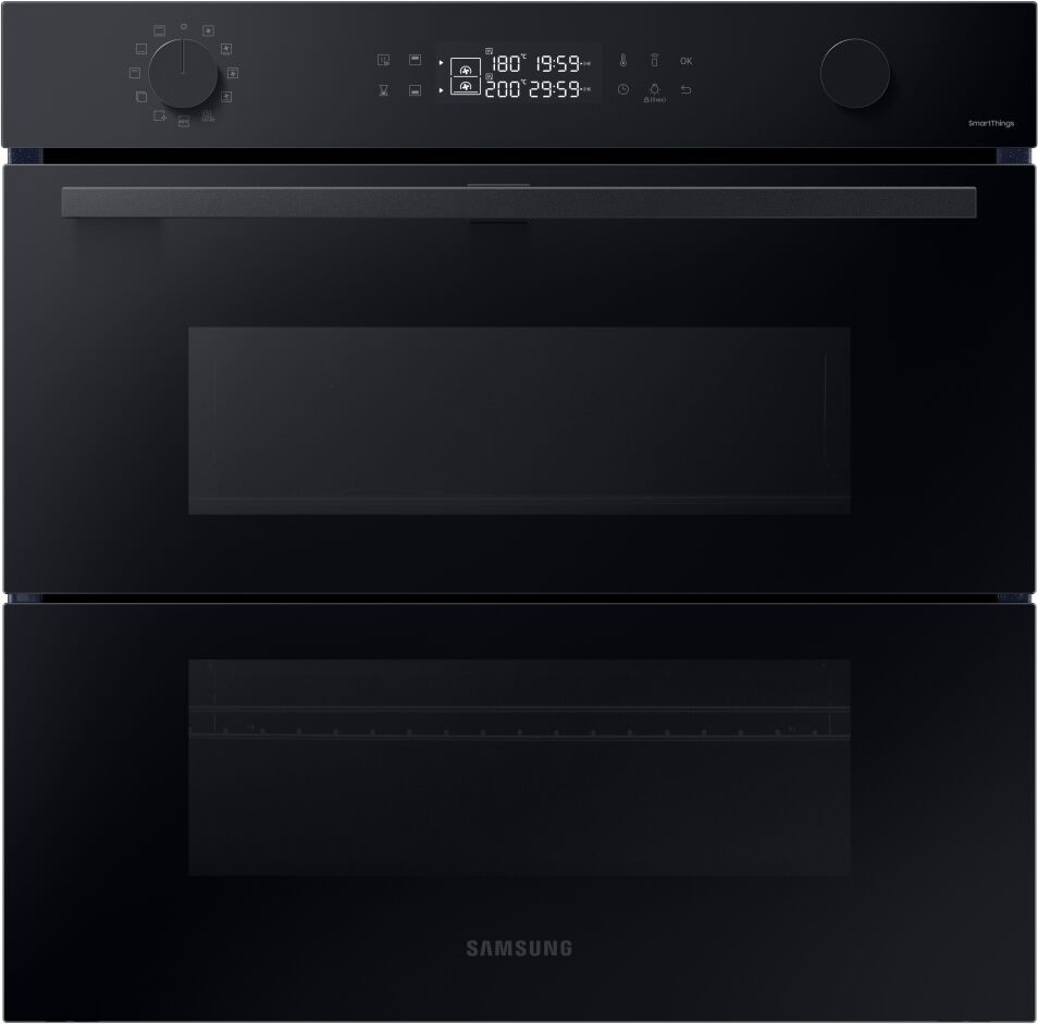 Samsung NV7B45305AK Series 4 Pyrolytic Dual Cook Flex Multifunction Single Oven - BLACK