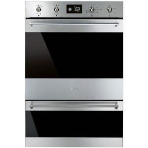 Smeg DOSP6390X Classic Built In Pyrolytic Multifunction Double Oven - STAINLESS STEEL