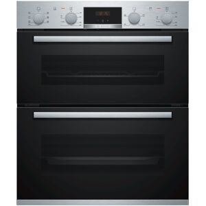 Bosch NBS533BS0B Series 4 Built Under Double Oven - STAINLESS STEEL