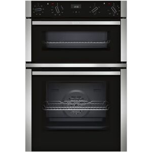 Neff U1ACE2HN0B N50 CircoTherm Built In Double Oven - STAINLESS STEEL