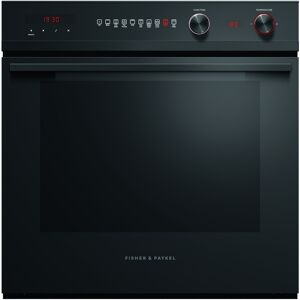 Fisher & Paykel Fisher Paykel OB60SD9PB1 Series 7 Pyrolytic Multifunction Single Oven - BLACK STEEL