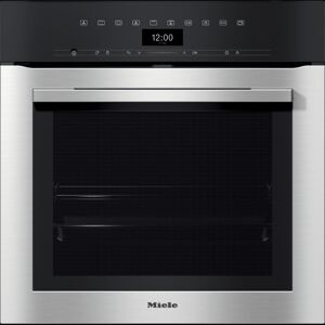 Miele H7364BP ContourLine Pyrolytic Built In Single Oven - STAINLESS STEEL