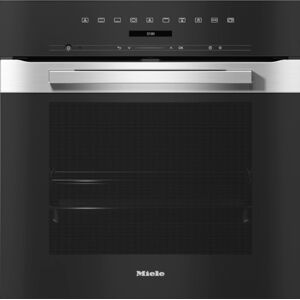 Miele H7260BPCLST PureLine Pyrolytic Built In Single Oven - STAINLESS STEEL