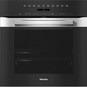 Miele H7264BPCLST PureLine Pyrolytic Built In Single Oven - STAINLESS STEEL