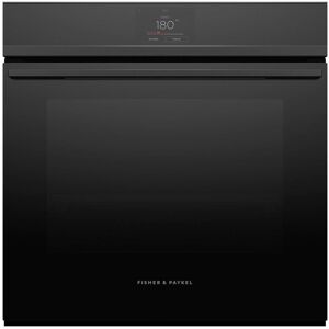 Fisher & Paykel Fisher Paykel OB60SDPTB1 Series 9 Pyrolytic Multifunction Single Oven - BLACK STEEL