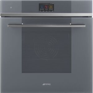 Smeg SOP6104TPS Linea Pyrolytic Multifunction Single Oven - SILVER