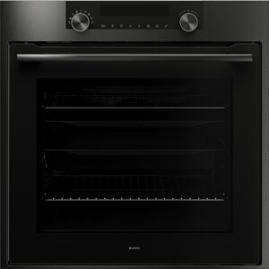 Asko OP8687B Pyrolytic Multifunction Single Oven - BLACK STEEL