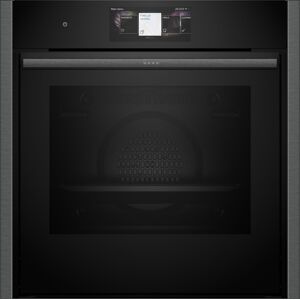 Neff B64CT73G0B N90 Slide & Hide Pyrolytic Multifunction Single Oven - GRAPHITE