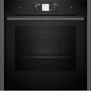 Neff B64VT73G0B N90 Slide & Hide Pyrolytic VarioSteam Single Oven - GRAPHITE