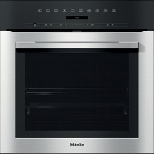 Miele H7164BP ContourLine Pyrolytic Built In Single Oven - STAINLESS STEEL