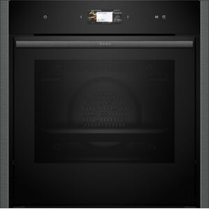 Neff B64FS31G0B N90 Slide & Hide FullSteam Single Oven - GRAPHITE Neff B64FS31G0B N90 Slide & Hide FullSteam Single Oven - GRAPHITE