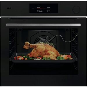AEG TR7PB731ST Series 7000 Pyrolytic SteamCrisp Multifunction Single Oven - MATTE BLACK AEG TR7PB731ST Series 7000 Pyrolytic SteamCrisp Multifunction Single Oven - MATTE BLACK