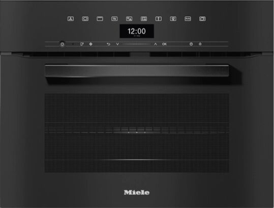 Miele H7440BMOBBL VitroLine Combination Microwave Oven - BLACK
