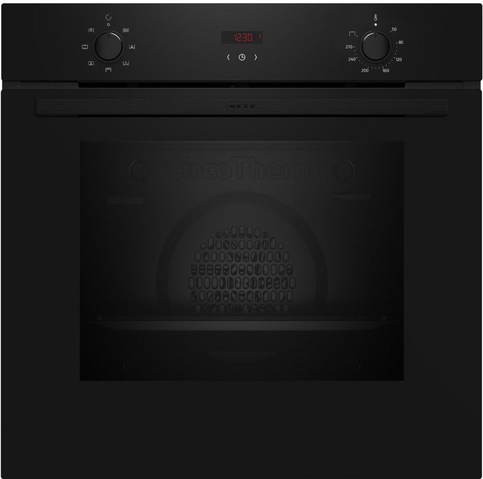 Neff B1DCC0AK3B N30 CircoTherm Multifunction Single Oven - BLACK
