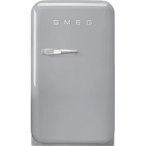 Smeg FAB5RSV5 Retro Mini Bar Fridge Right Hand Hinge - SILVER