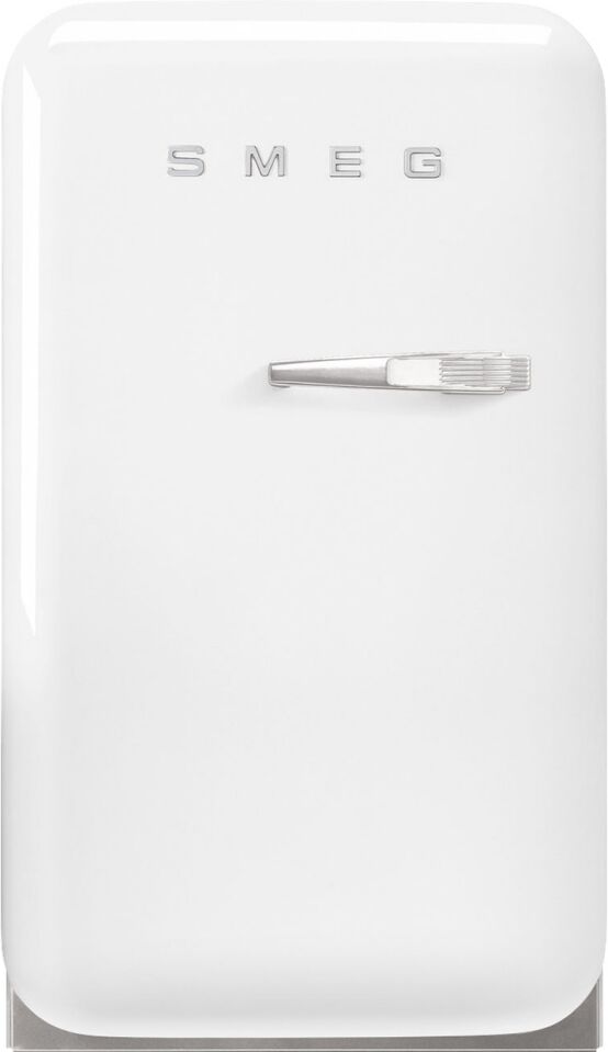 Smeg FAB5LWH5 Retro Mini Bar Fridge Left Hand Hinge - WHITE