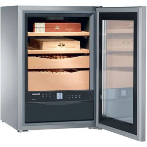 Liebherr ZKES453 Special Order Freestanding Humidor Cigar Cabinet - STAINLESS STEEL