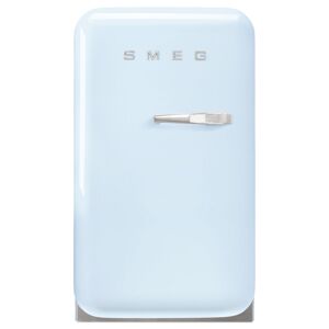 Smeg FAB5LPB5 Retro Mini Bar Fridge Left Hand Hinge - PASTEL BLUE