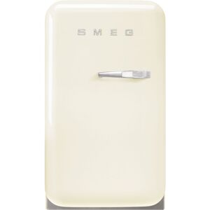 Smeg FAB5LCR5 Retro Mini Bar Fridge Left Hand Hinge - CREAM