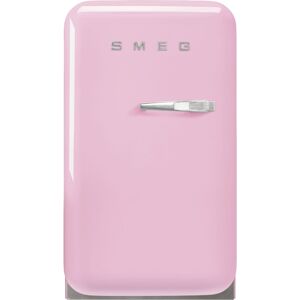 Smeg FAB5LPK5 Retro Mini Bar Fridge Left Hand Hinge - PINK