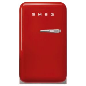 Smeg FAB5LRD5 Retro Mini Bar Fridge Left Hand Hinge - RED