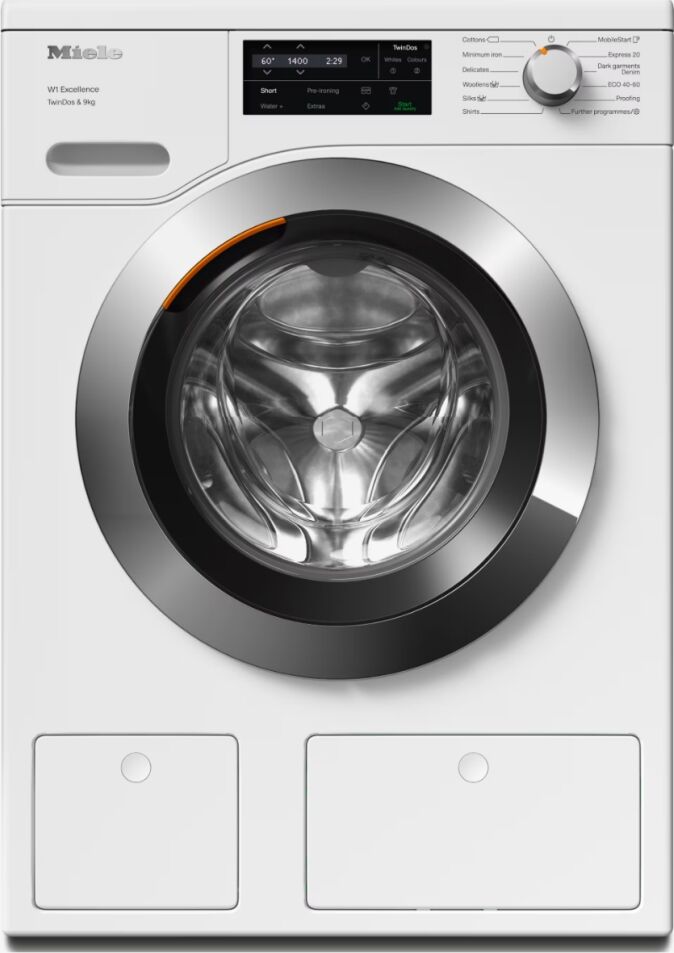 Miele WEG665WCS 9kg W1 TwinDos Washing Machine 1400rpm - WHITE