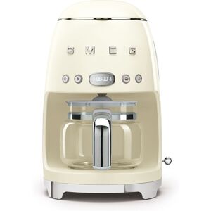 Smeg DCF02CRUK Freestanding Retro Drip Filter Coffee Machine - CREAM