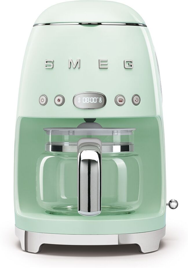 Smeg DCF02PGUK Freestanding Retro Drip Coffee Machine - PASTEL GREEN