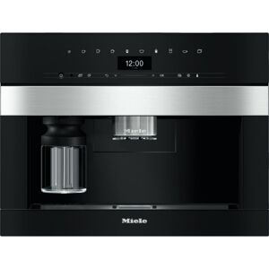 Miele CVA7445 Plumbed In Fully Automatic Coffee Machine - STAINLESS STEEL