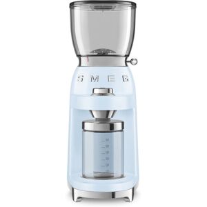 Smeg CGF11PBUK Coffee Grinder - PASTEL BLUE