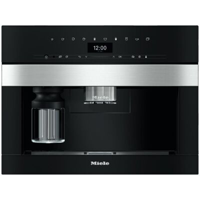 Miele Fully Automatic Built In Coffee Machine CVA7440 Stainless Steel Miele Fully Automatic Built In Coffee Machine CVA7440 Stainless Steel