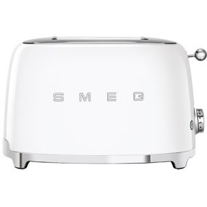 Smeg TSF01WHUK Retro 2 Slice Toaster - WHITE