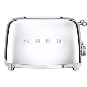 Smeg TSF03SSUK Retro 4 Slice Toaster - STAINLESS STEEL