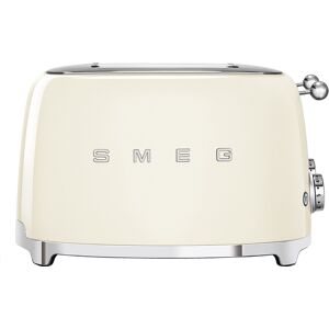 Smeg TSF03CRUK Retro 4 Slice Toaster - CREAM