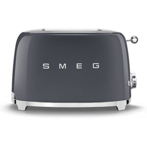 Smeg TSF01GRUK Retro 2 Slice Toaster - SLATE GREY