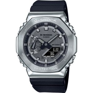 Casio G-Shock GM-2100-1AER Octagon Steel Bezel Black Resin Strap Watch