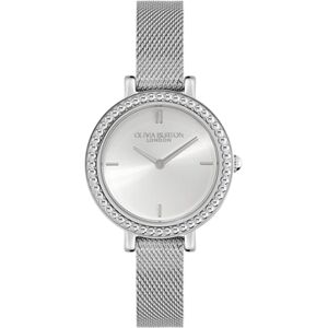 Olivia Burton Vintage Bead Stainless Steel Mesh Watch Olivia Burton Vintage Bead Stainless Steel Mesh Watch