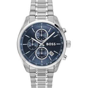 Boss Silver Blue Grand Prix 44 Watch Boss Silver Blue Grand Prix 44 Watch