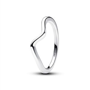 Pandora Polished Wave Ring - 52  Ring