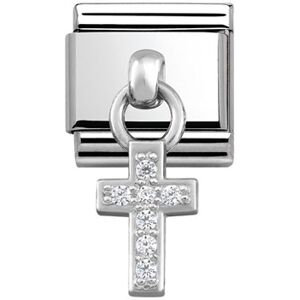 Nomination Silver Hanging Cross Charm Nomination Silver Hanging Cross Charm