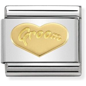 Nomination Groom Heart Charm Nomination Groom Heart Charm
