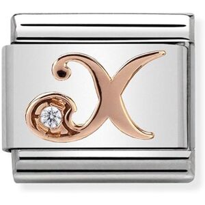 Nomination Rose Gold Letter X Charm Nomination Rose Gold Letter X Charm