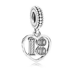 Pandora 18 Years of Love Pendant Charm Pandora 18 Years of Love Pendant Charm